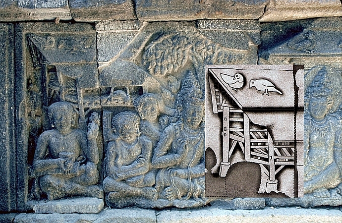 House Relief of Candi Prambanan