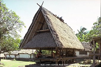 バリ島トゥガナン村の穀倉
